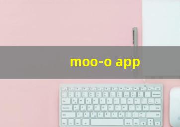 moo-o app